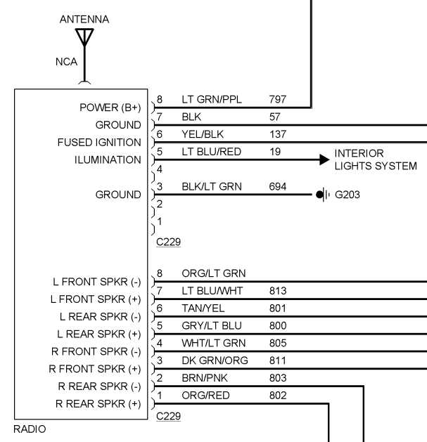 1987 ford ranger radio wiring diagram