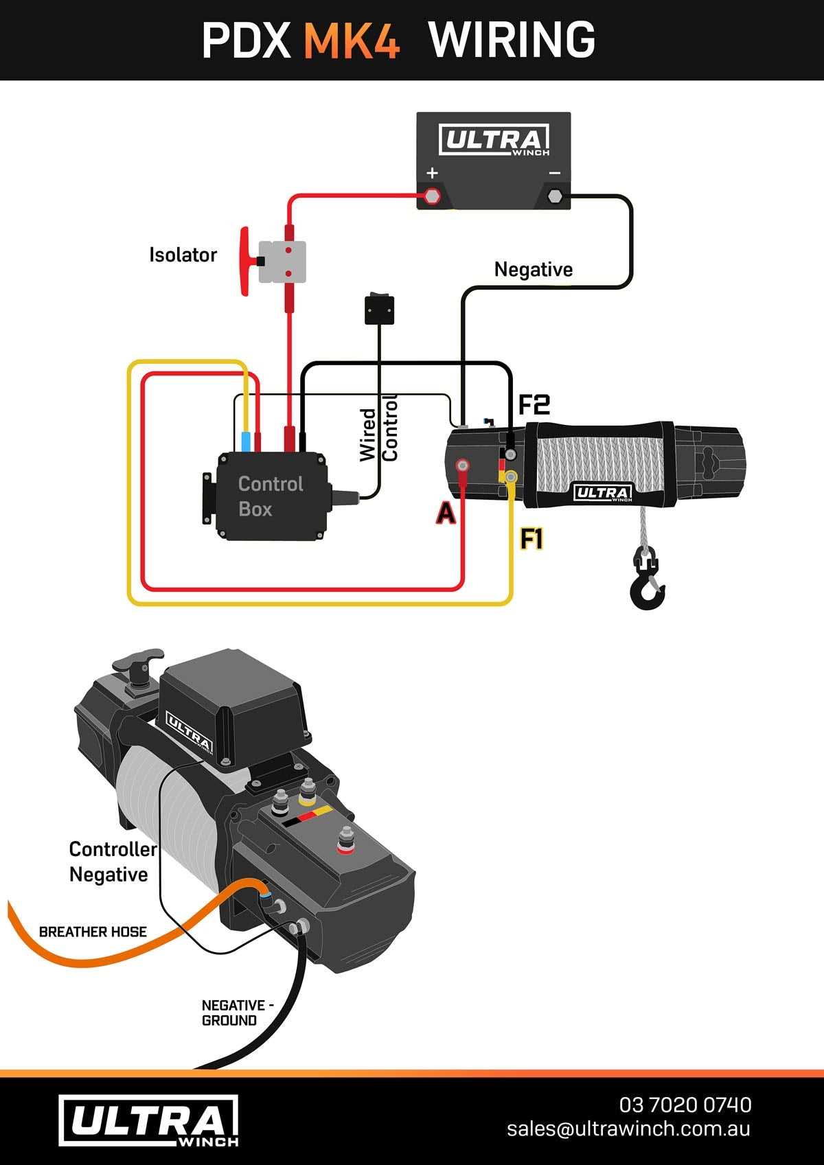warn winch controller wiring diagram