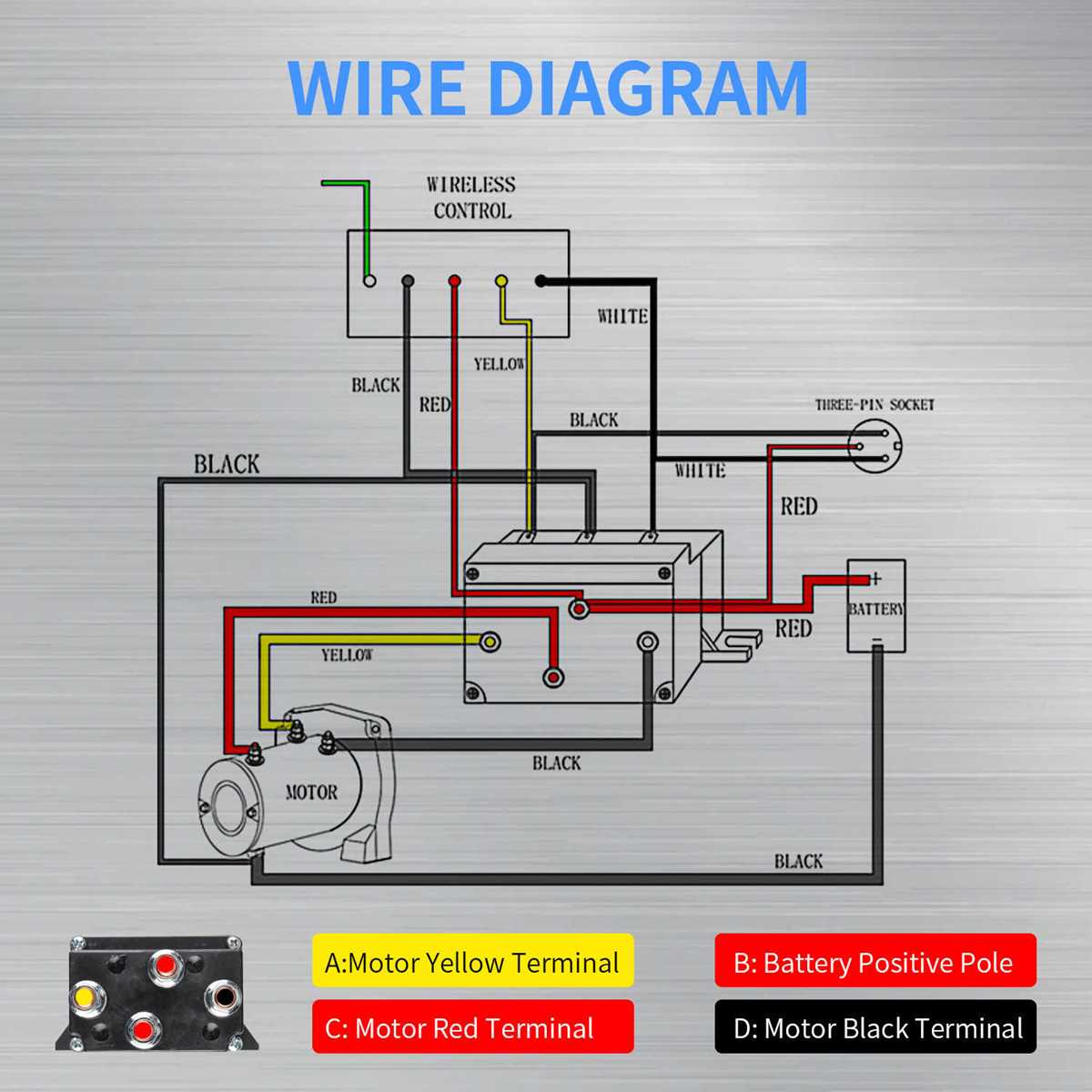 12 volt electric winch wiring diagram