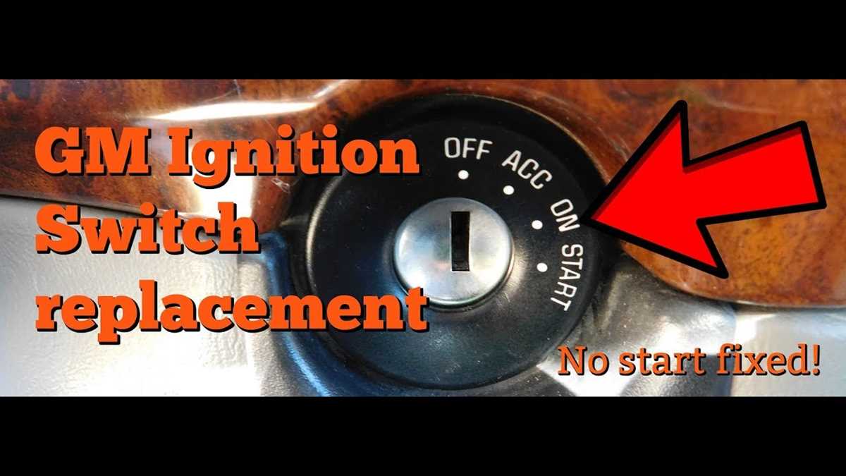 2004 chevy impala ignition switch wiring diagram