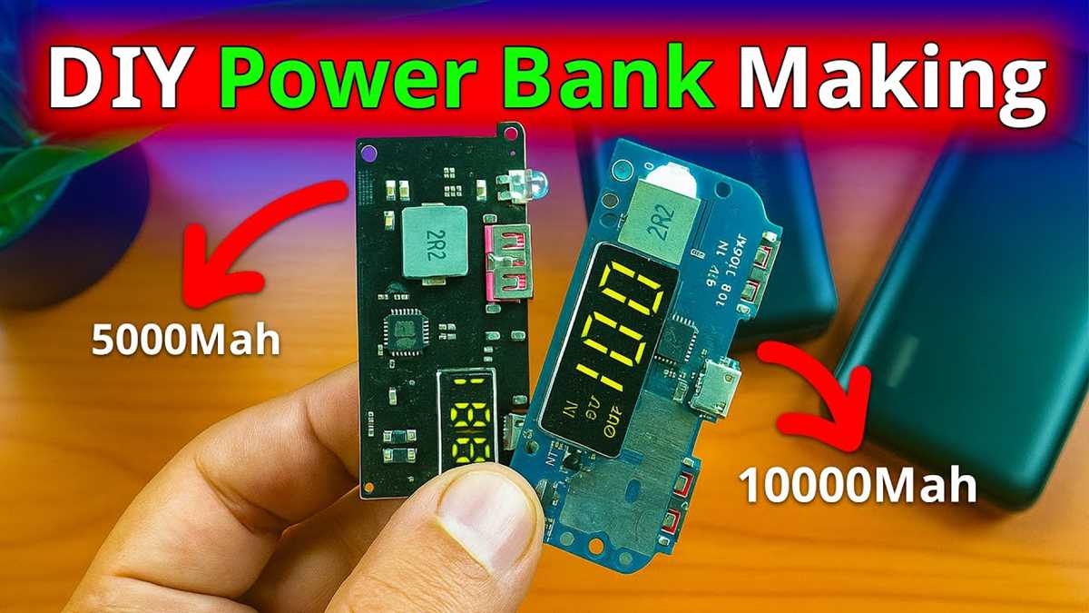 10000mah power bank circuit diagram