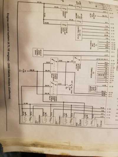 2001 dodge dakota headlight wiring diagram
