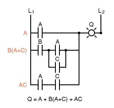 simplify circuit diagram