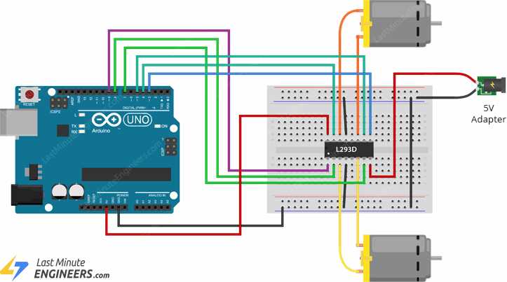 l293d schematic diagram