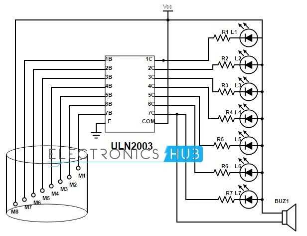 water level circuit diagram