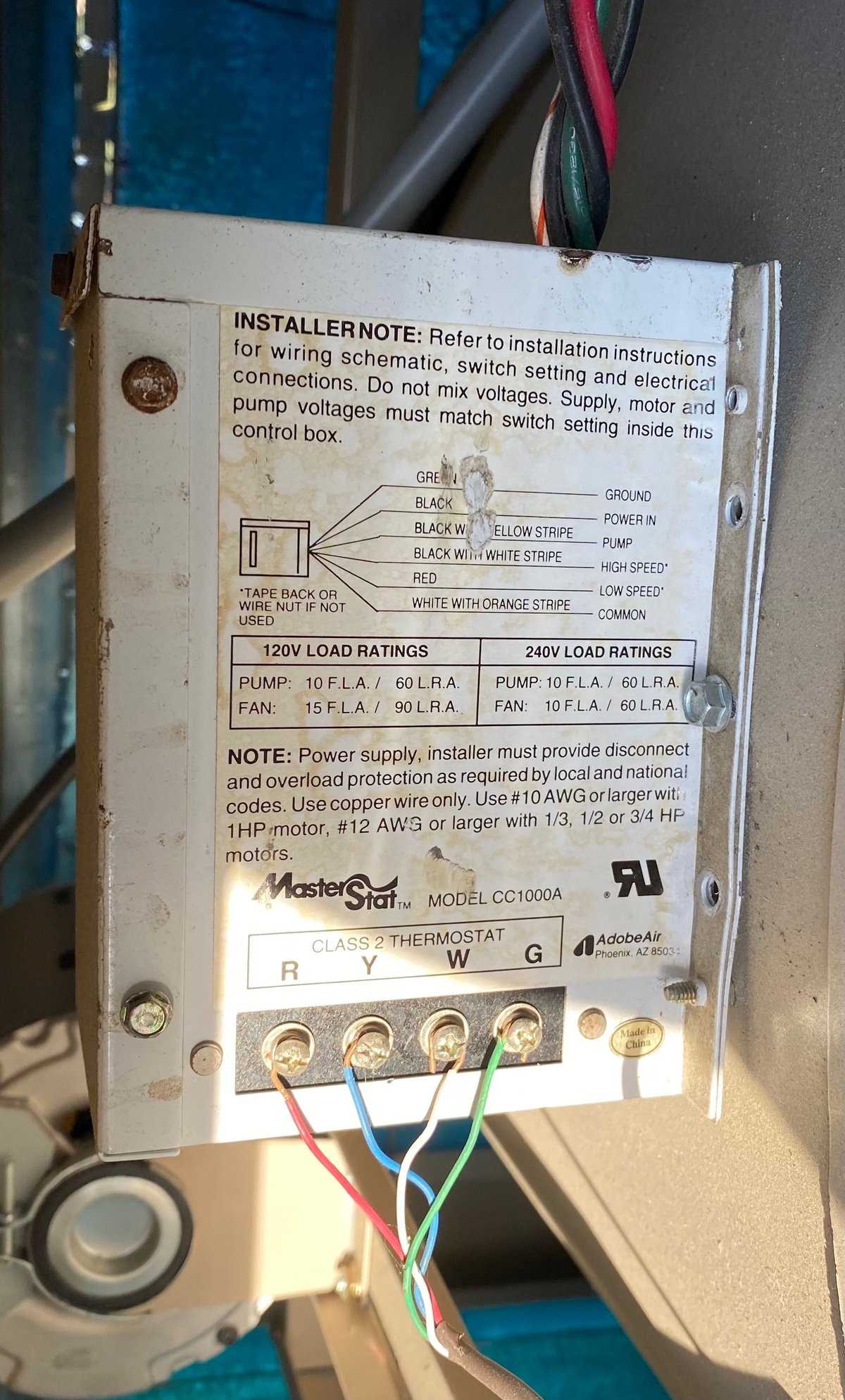 mastercool swamp cooler wiring diagram mastercool swamp cooler wiring diagram