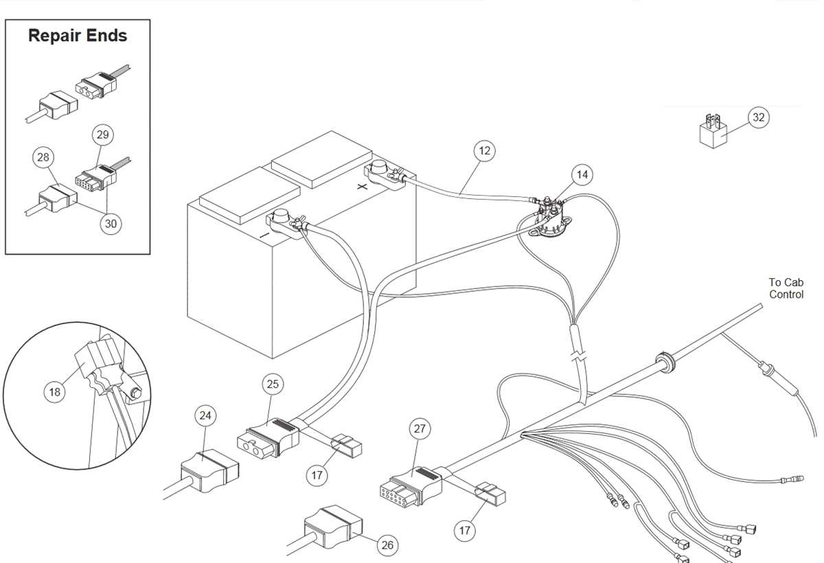 wiring diagram for a western plow