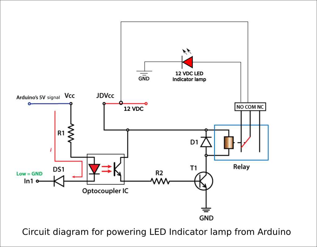 12 volt led light schematic diagram