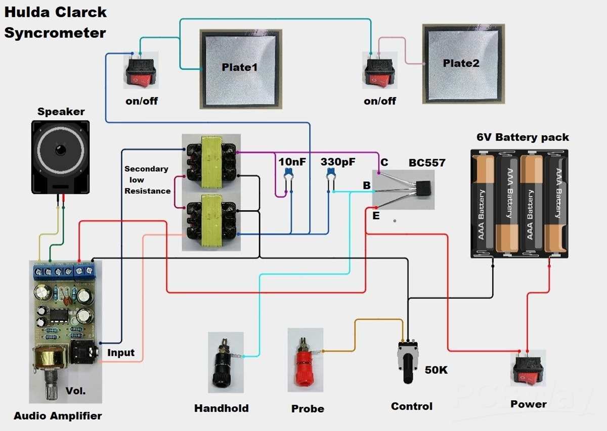 parasite zapper schematic circuit diagram