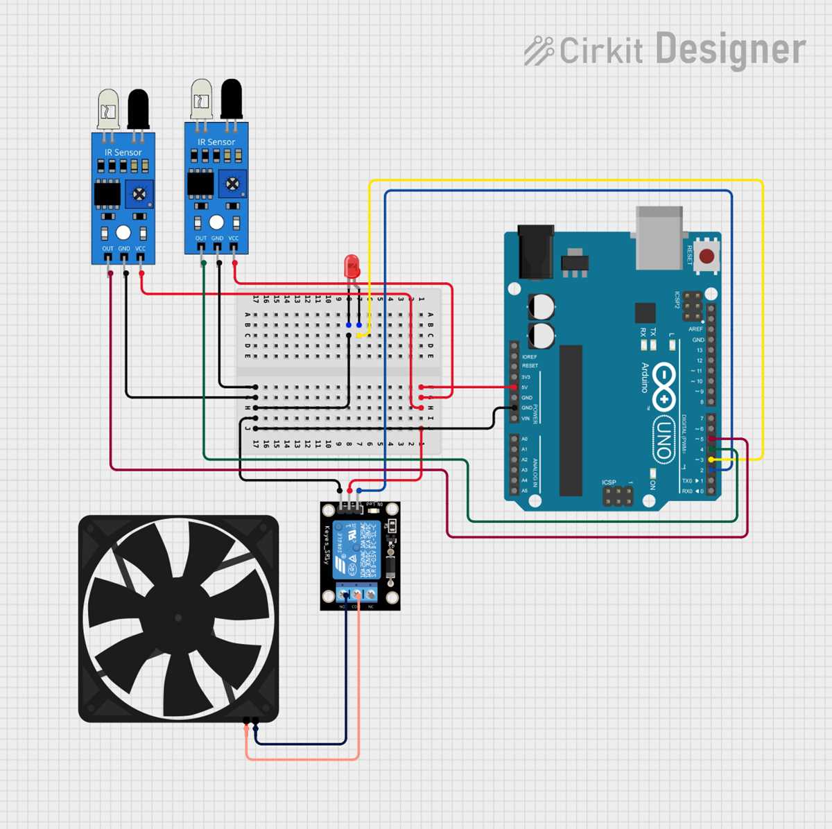 ir sensor module circuit diagram