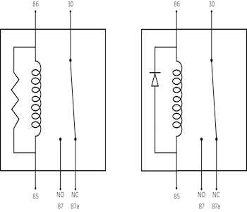 relay diagram circuit