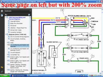 1969 cougar wiring diagram