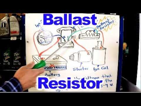 12v ignition coil ballast resistor wiring diagram
