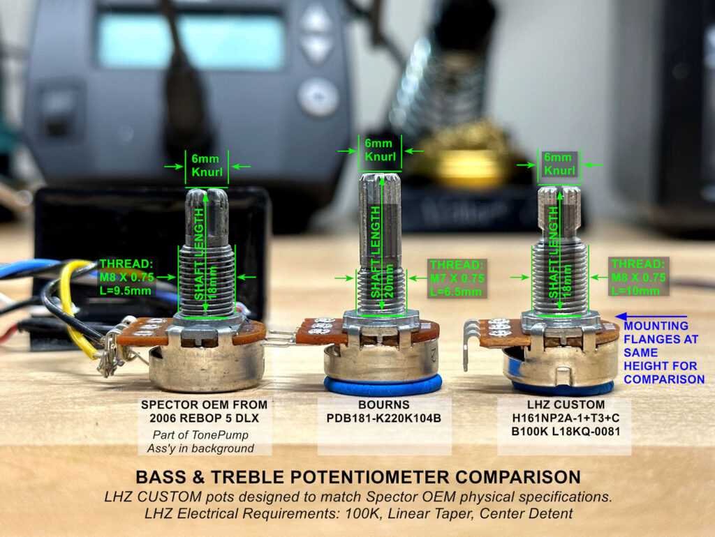 bourns potentiometer wiring diagram