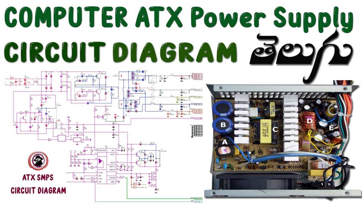 atx smps schematic diagram