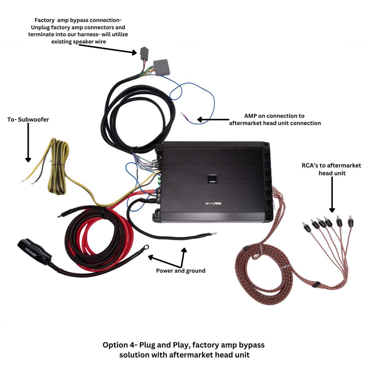 auto amplifier wiring diagram