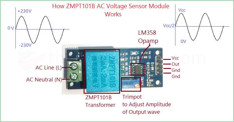 zmpt101b circuit diagram