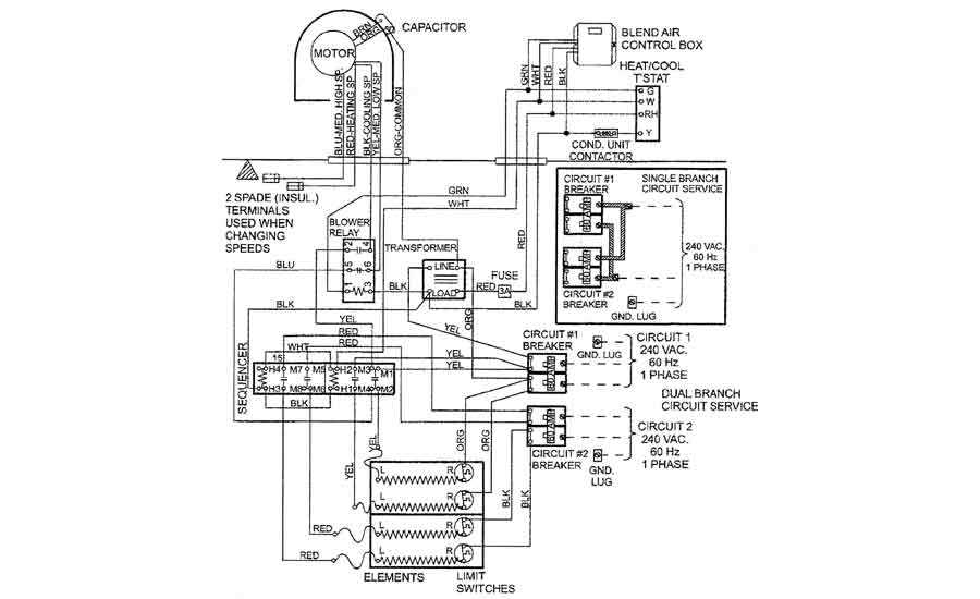 coleman mobile home electric furnace wiring diagram