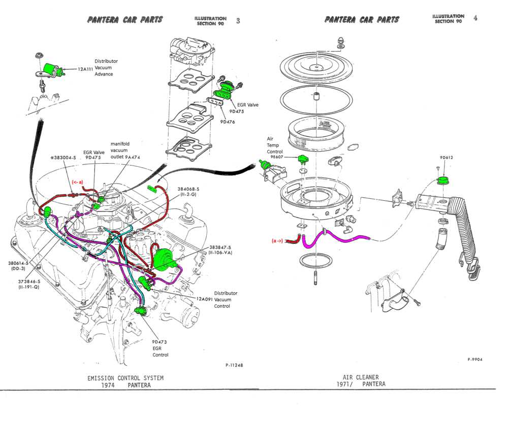 1884 ford 351w vacuum hose diagram schematic