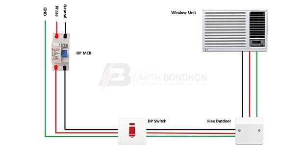 air conditioner switch wiring diagram