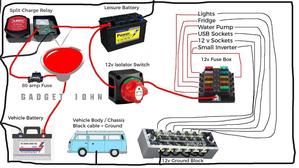 12v bus bar wiring diagram