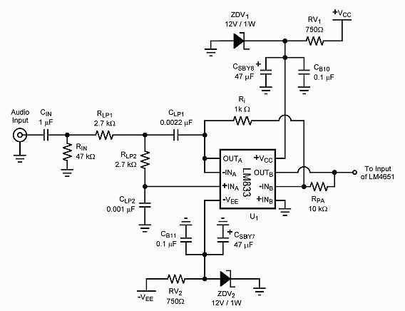 class d audio amplifier schematic diagram