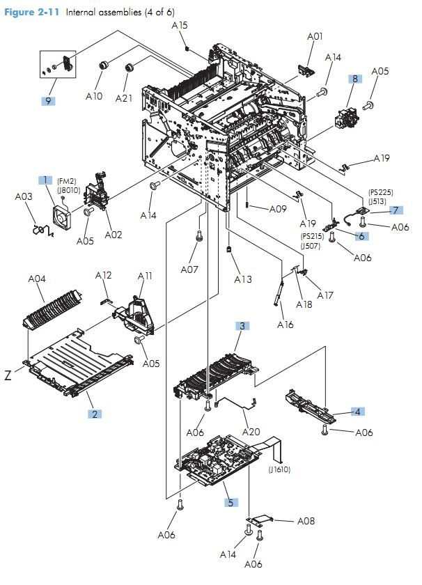hp 5255 schematic diagram