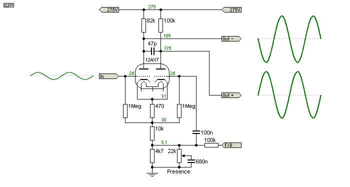 valve amp circuit diagram valve amp circuit diagram
