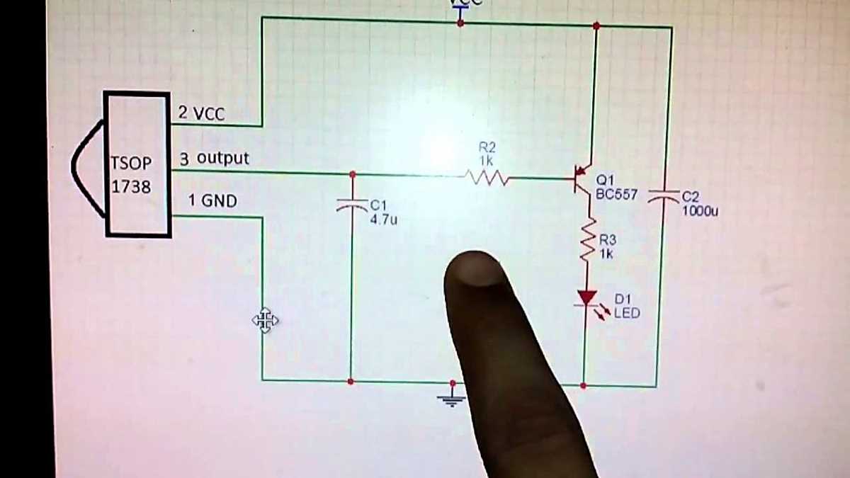 tsop1738 circuit diagram