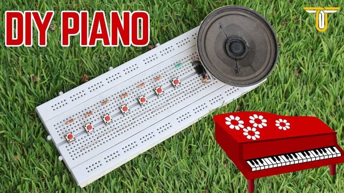 schematic board music keyboard diagram