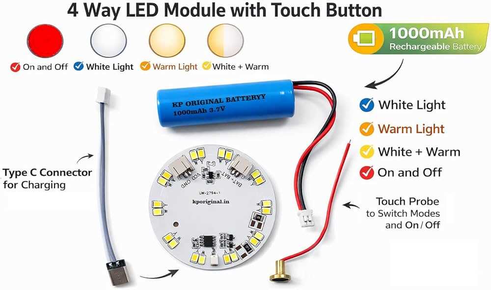 led circuit diagram with switch