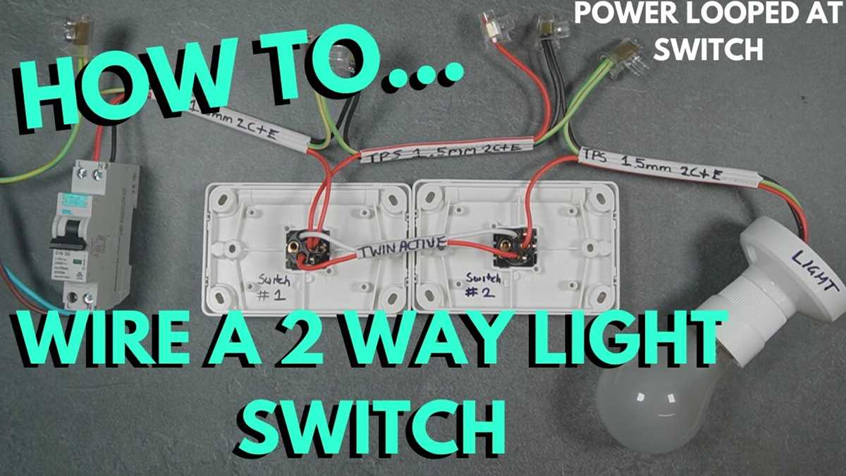 2 way switch circuit diagram