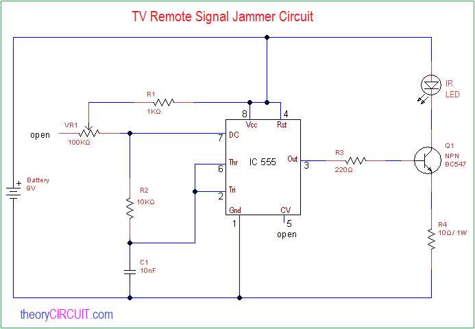 signal jammer circuit diagram signal jammer circuit diagram