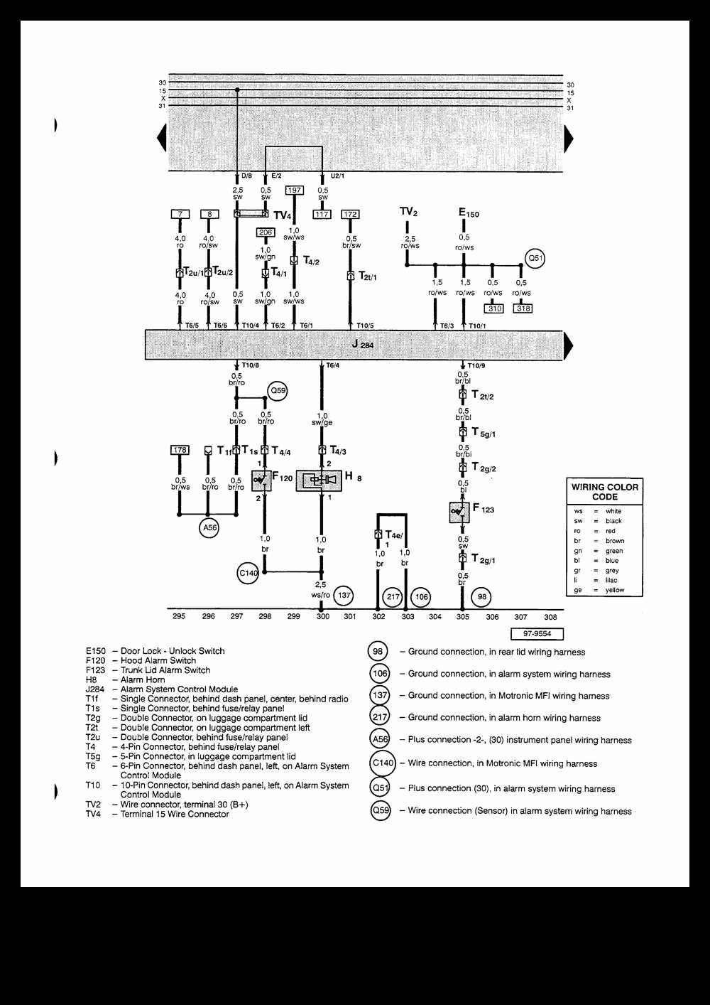 car ignition system vw ignition switch wiring diagram