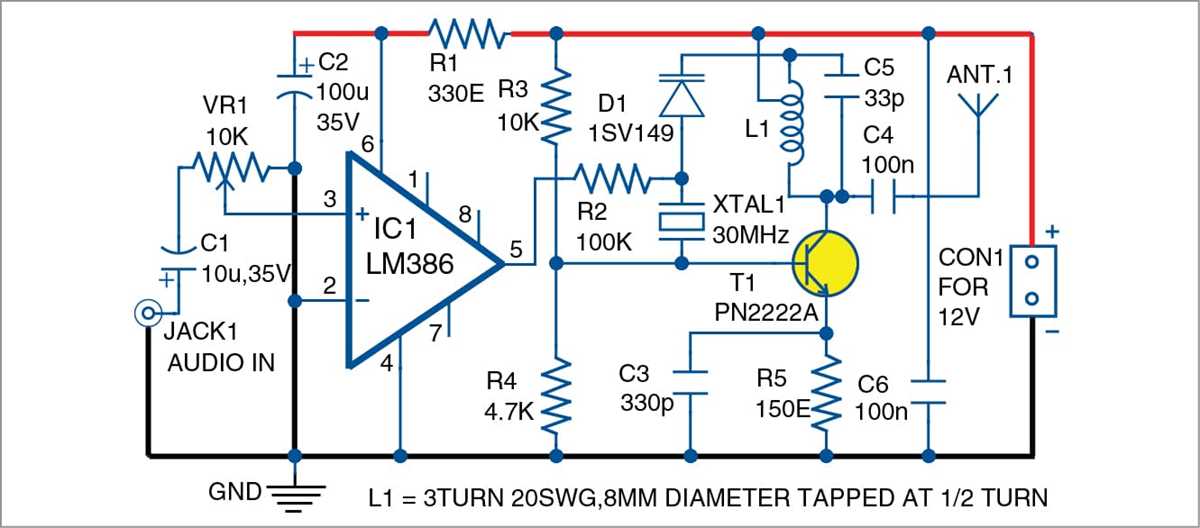 radio frequency transmitter circuit diagram radio frequency transmitter circuit diagram